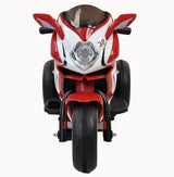 6V Kids Electric Ride-On Motorcycle with One-Button Start and Music - 66LB Bearing Toy Gift