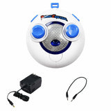 6V Kids Ride On Car with RC Remote Control, Battery Powered with LED Lights
