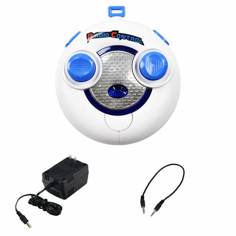 6V Kids Ride On Car with RC Remote Control, Battery Powered with LED Lights