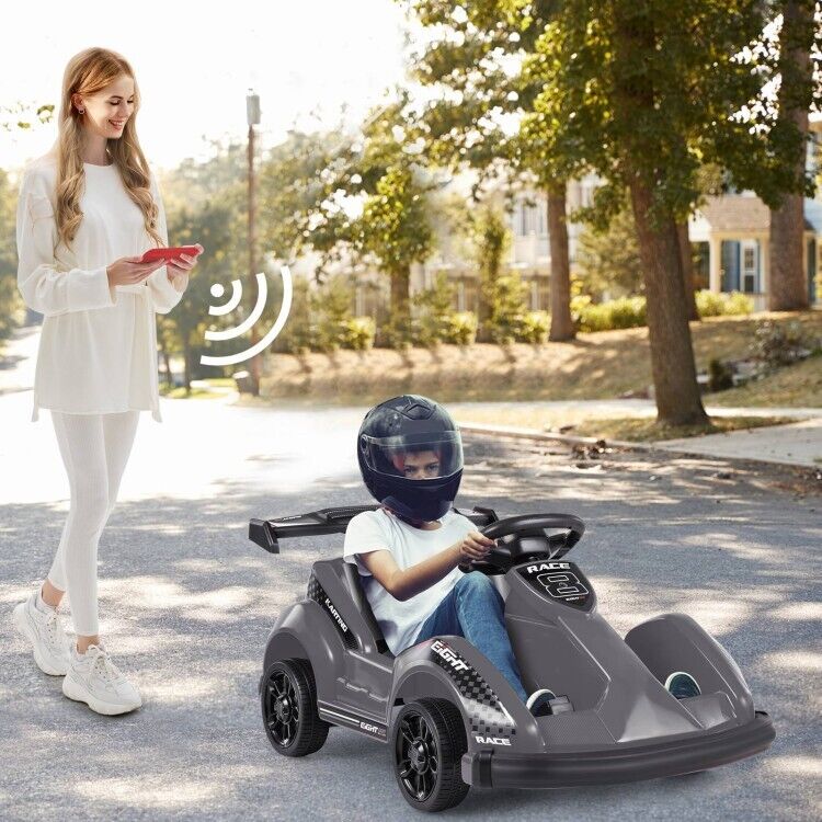 6V Kids Ride On Go Cart with Remote Control and Safety Belt - Perfect Children's Vehicle Toy Gift