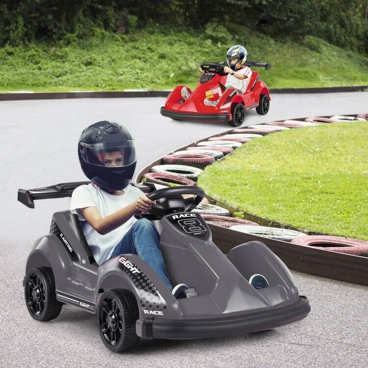 6V Kids Ride On Go Cart with Remote Control and Safety Belt - Perfect Children's Vehicle Toy Gift