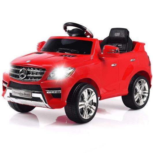 6V Mercedes Benz Kids Ride on Car with MP3 and Remote Control - Red