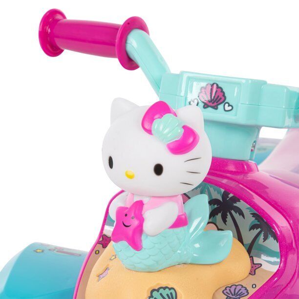 6V Pink Electric Quad Bike with Bubble Tank for Girls