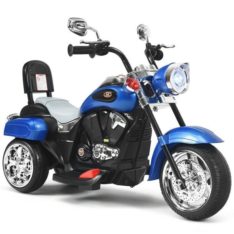 6V Toddler Electric Motorbike with Horn & Headlights - Perfect for Indoor and Outdoor Play!
