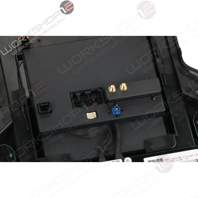 GMC Sierra 2019-2023 Workshop 12 Tesla-Style Screen Workshop 12