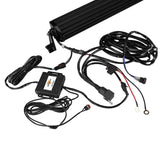 Auxbeam 32" Straight LED RGB Cree light bar WITH 12V converter