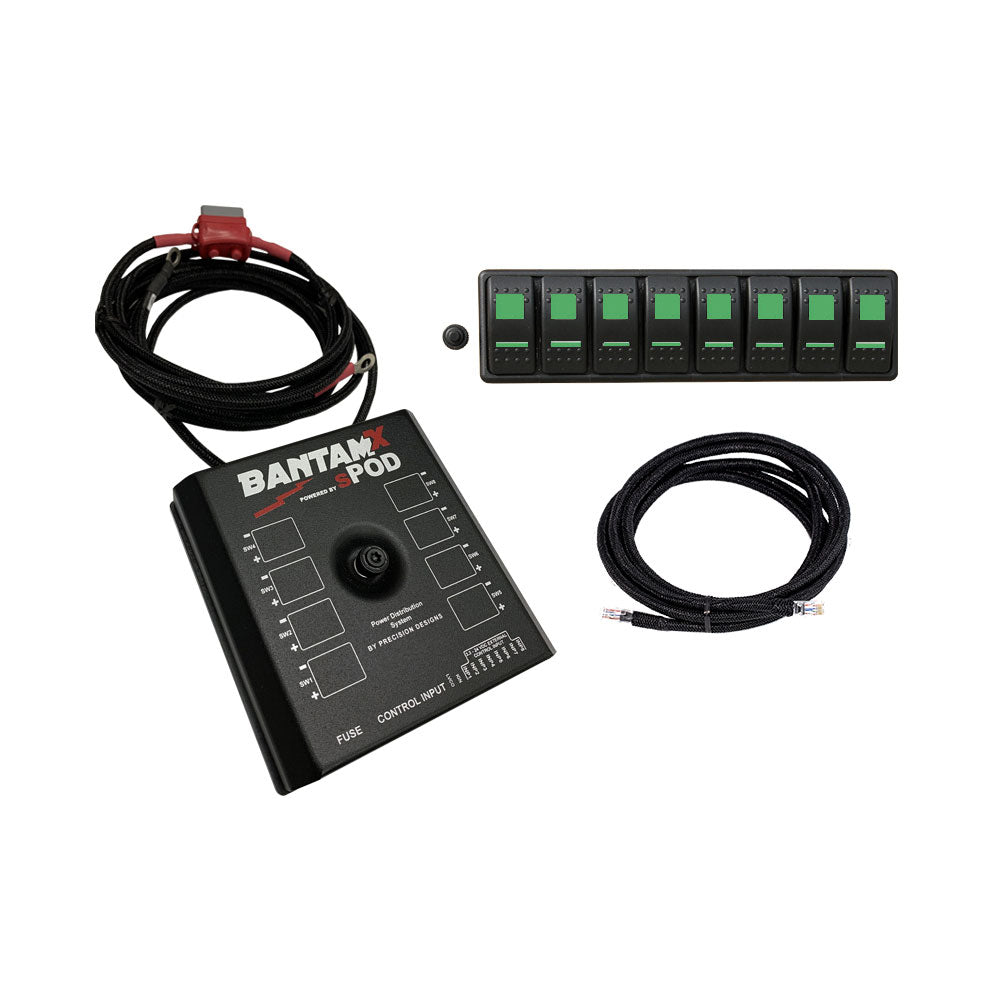 sPod BantamX HD Universal 8-Circuit Power Management System