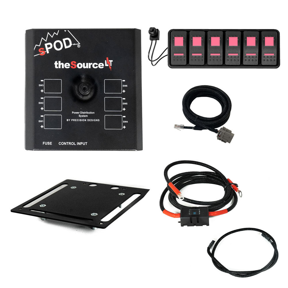sPod SourceLT Modular Universal 6-Circuit Power Management System