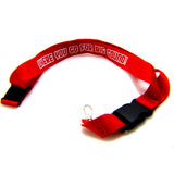 Official Big Jeff Audio 20" Red Lanyard