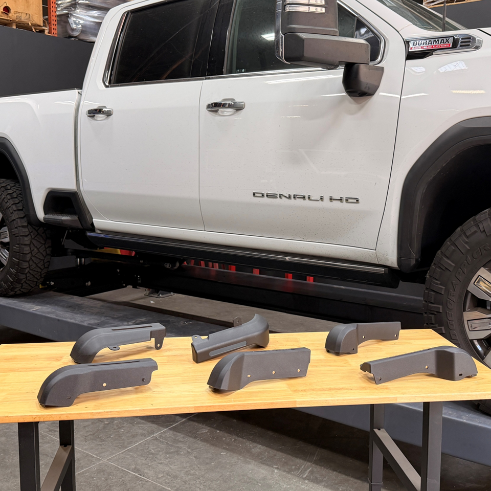 2020+ GMC Sierra 2500/3500 Front & Rear Fender Flare Caps S&B