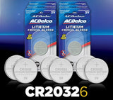 ACDelco CR2032 3V Lithium Coin Cell Batteries 6-Pack ACDelco