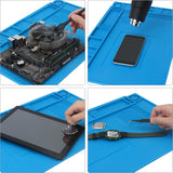 Silicone Soldering Mat – Heat Resistant Repair Work Pad TekShack
