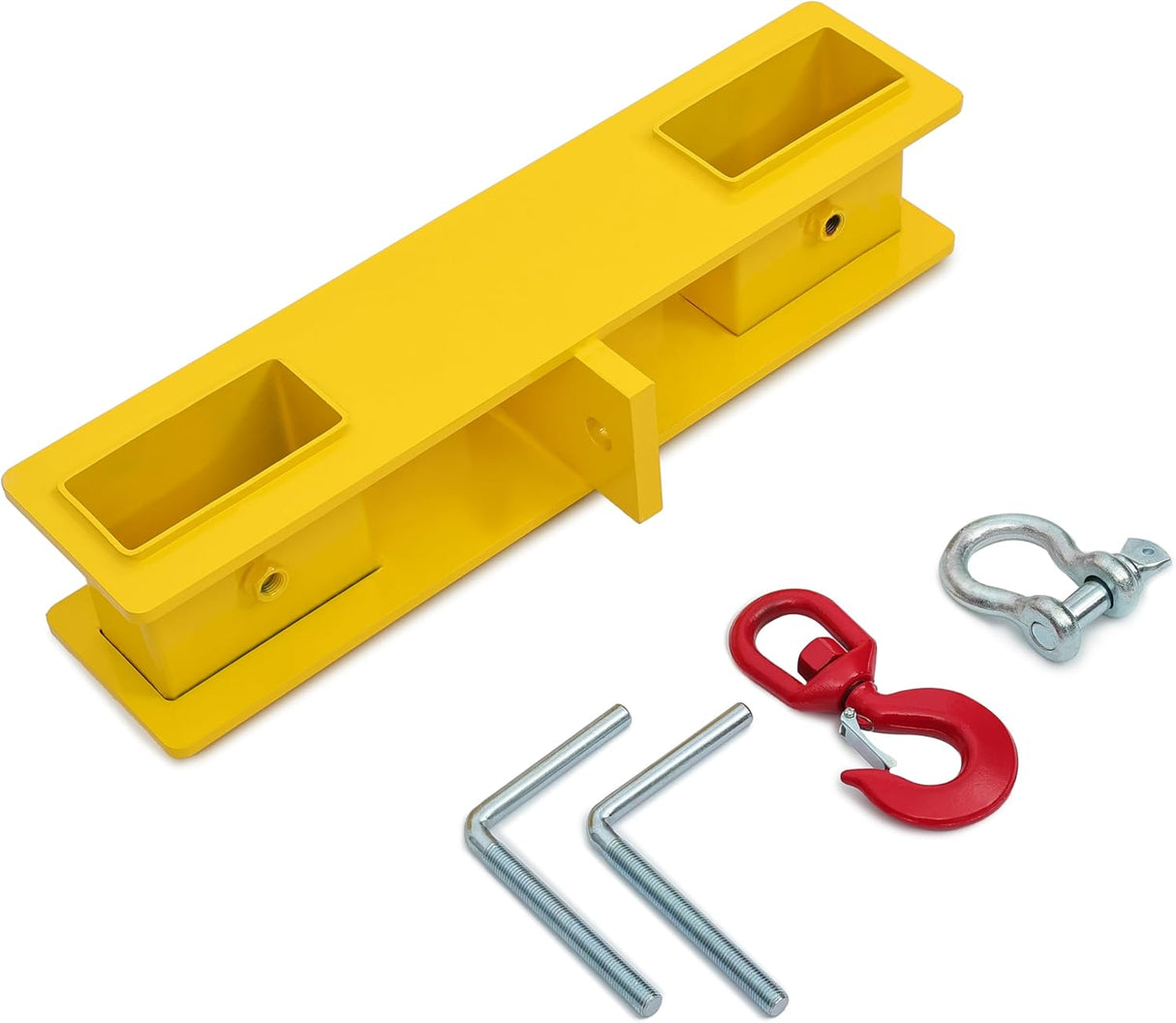 4800 lb Capacity Forklift Lifting Hook Attachment with Swivel