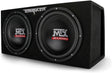 MTX TNE212DV Dual 12in Sealed Enclosure 2,000W MTX