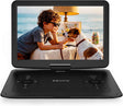 17.5-Inch Portable DVD Player for Kids and Seniors – 14.1-Inch HD Swivel Screen TekShack