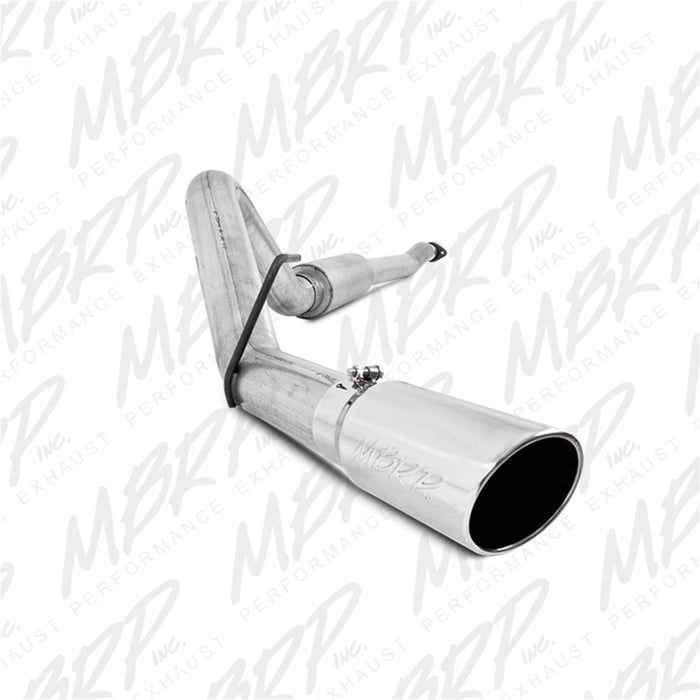 Système d'échappement simple face en aluminium pour Ford F-150 3,5 L V6 EcoBoost 4 po avec catalyseur arrière MBRP 11-13