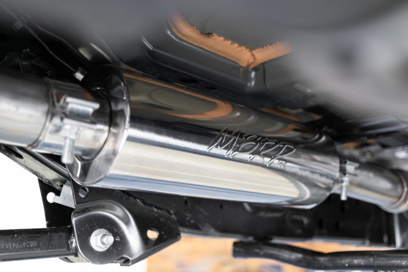 Échappement arrière simple de 2,5 pouces pour Jeep Wrangler JL MBRP 18-20 - T304