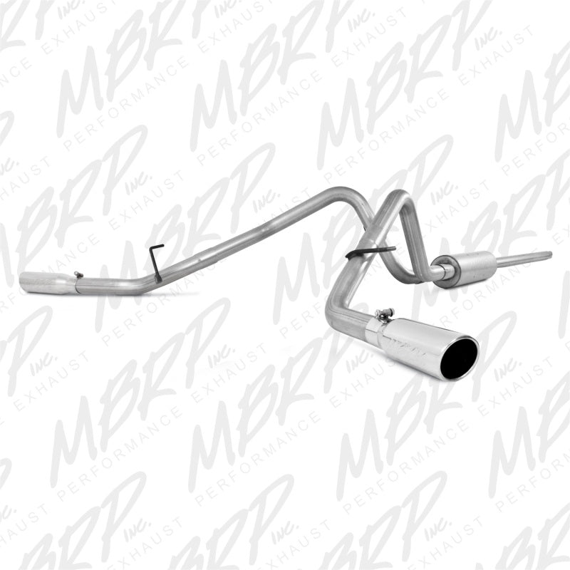 MBRP 2004-2008 Ford F150 4.6/5.4L EC/CC-SB Cat Back Double Split Side