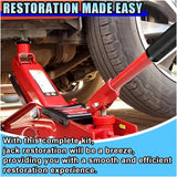 UHANBUT 3 Ton Floor Jack Seal Repair Kit for Horizontal Jacks UHANBUT-UNB-037 15 Each