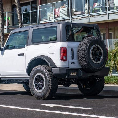 Borla 2.7L S-Type Axle-Back Exhaust System with Bright Chrome Tips | 2021+ Ford Bronco