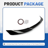 High-Kick Duckbill Rear Trunk Spoiler Wing 2018-2022 Sedan Glossy Black