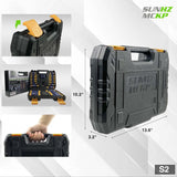 Magnetic Screwdriver Set 66-Piece – S2 Alloy Tool Steel with Storage Case TekShack