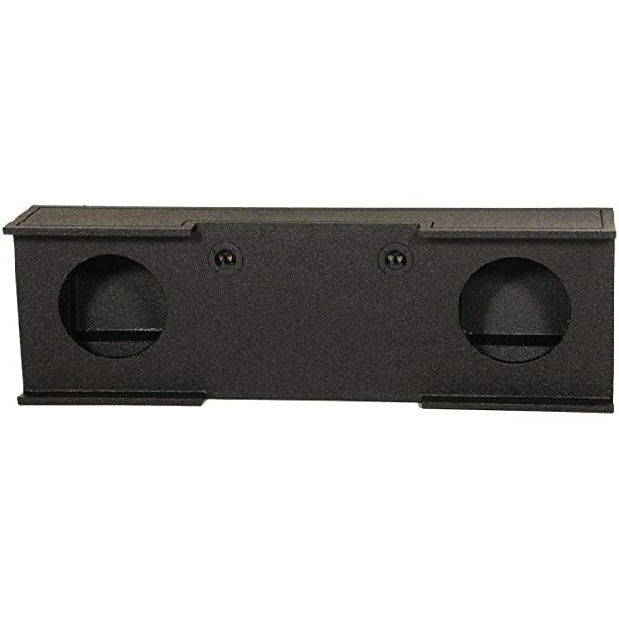 QPower QBGMC10 2007 4DR Dual 10" 07-13 Chevy/GMC Crew Cab Pro Subwoofer Box QPower
