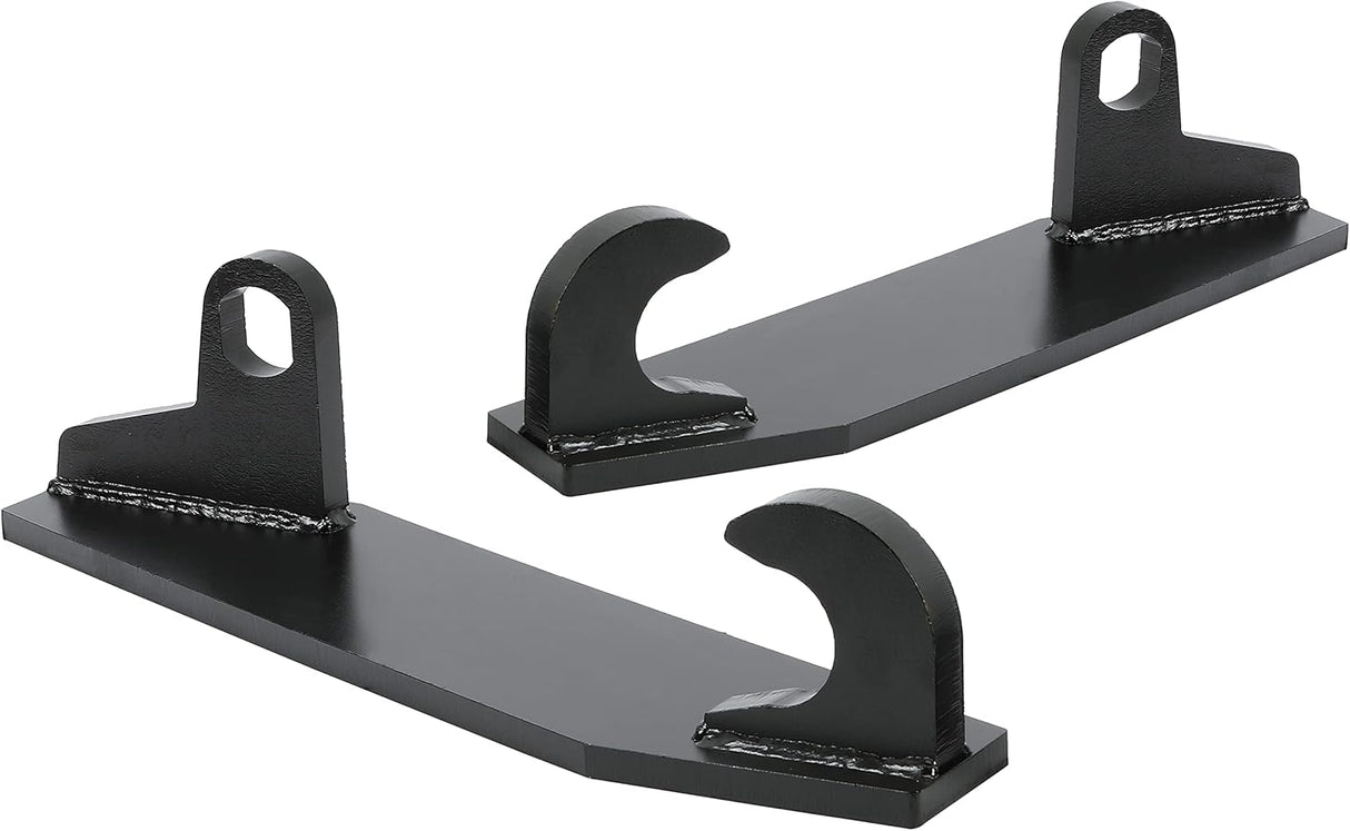 Weld-On Steel Tractor Mounting Brackets for Loaders Pair