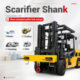 4800 lb Capacity Forklift Lifting Hook Attachment with Swivel