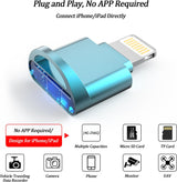 Micro SD Card Reader for iPhone (MFi Certified) – Lightning to TF Adapter for iPad, Supports iOS 13+, exFAT/FAT32 Memory Expansion Desoficion