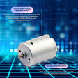 DC Motor 3V–12V 280 Micro Motor – Round Shaft Electric Motor for DIY RC Projects RadioShack