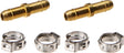 S.U.R. and R Auto Parts 5/16" Nylon to Nylon Push-On Union K057 1 Each
