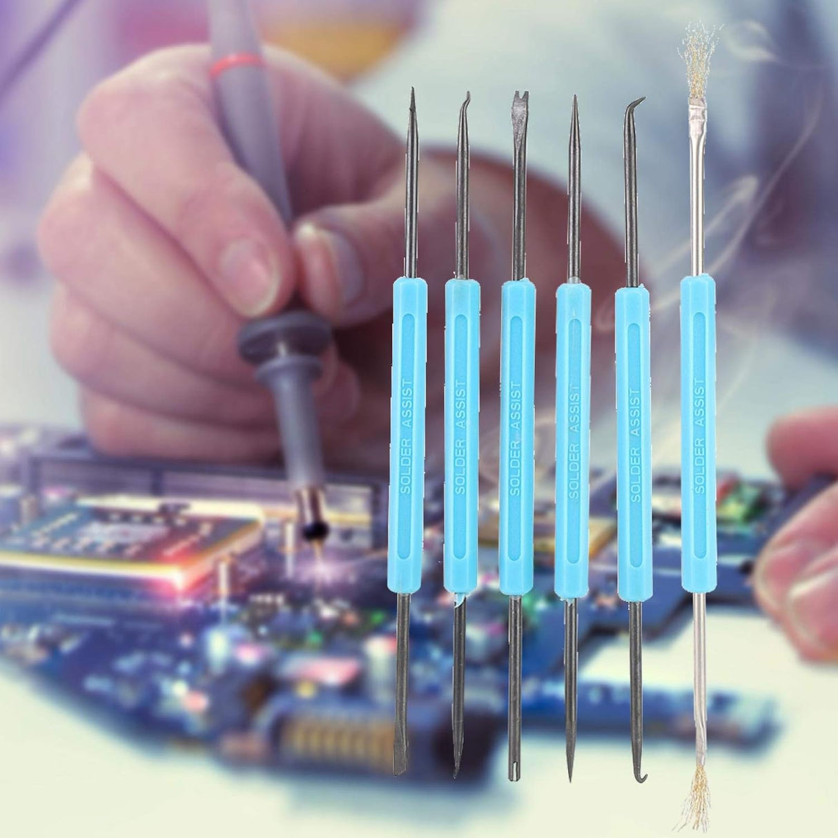 Double-Headed Soldering Pick Set, Electronics Repair Aid Tool TekShack