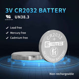 Ultralast UL2032 CR2032 3V Lithium Coin Cell Battery UltraLast