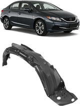 Front Fender Liner Panel For 2012-2015 Honda Civic Coupe Sedan Right