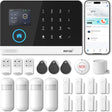 Home Security Alarm System – WiFi/GSM, Alexa Compatible, No Monthly Fees RFID