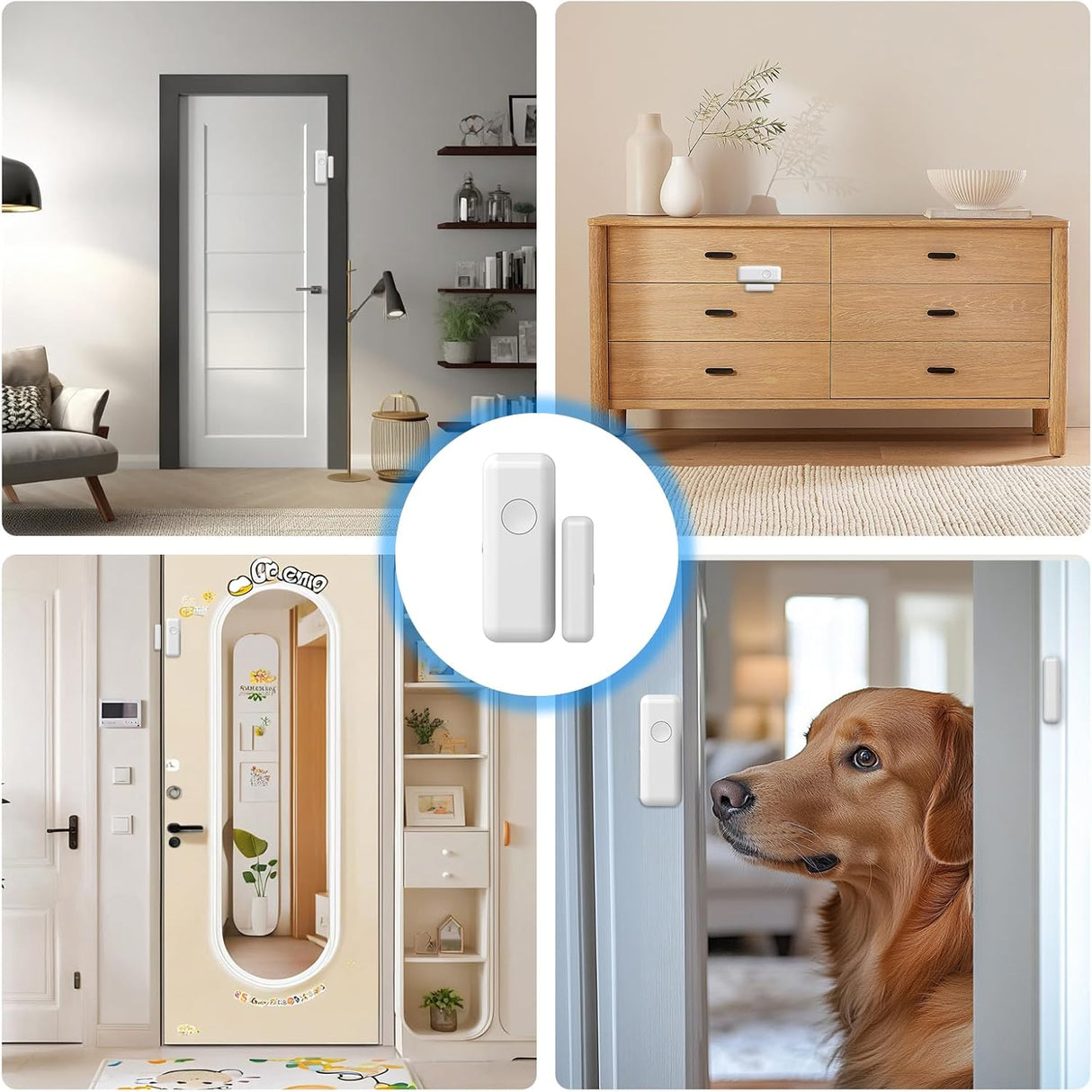 Home Security Alarm System – WiFi/GSM, Alexa Compatible, No Monthly Fees RFID