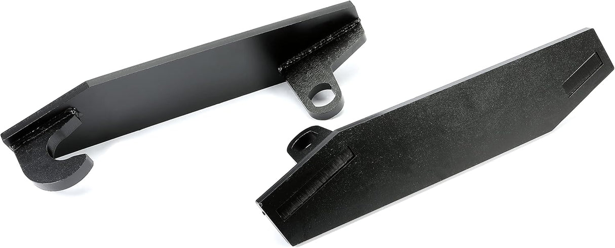 Weld-On Steel Tractor Mounting Brackets for Loaders Pair