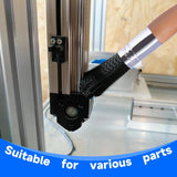 Wesquer Parts Cleaning Solvent Brush Black 6 Each