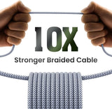 iPhone Lightning Cable 3FT Fast Charger – 1-Pack (Random Color) TekShack