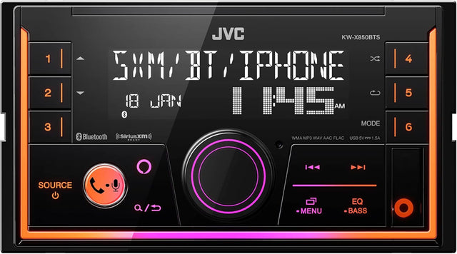 JVC KW-X850BTS Double DIN Digital Media Receiver JVC