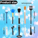 Keyboard Brush, 10 Pcs Mini Anti Static Cleaning Brush Kit TekShack