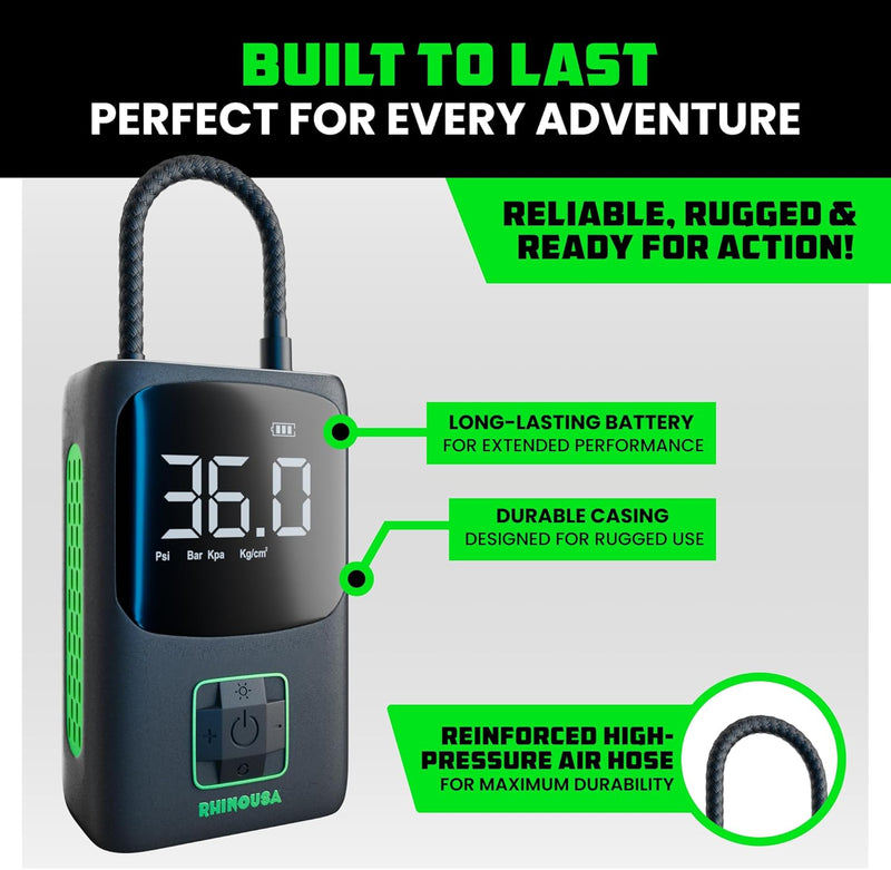 150 PSI Portable Tire Inflator