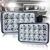 4x6 Inch LED Headlights DOT Approved High Low Beam Rectangle 2PCS