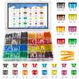 282-Piece Automotive Blade Fuse Kit – Standard/Mini/Low-Profile TekShack