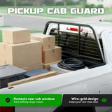 Adjustable Pickup Truck Headache Rack 64in to 78in Window Protection
