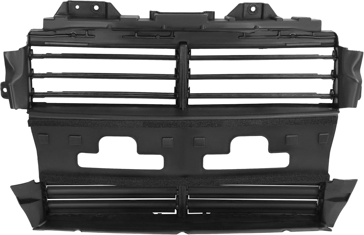 Radiator Shutter for 2013-2019 Ford Explorer and Interceptor Utility Black