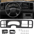 Double DIN Dash Cover Kit for 1999-2002 Chevy GMC Trucks