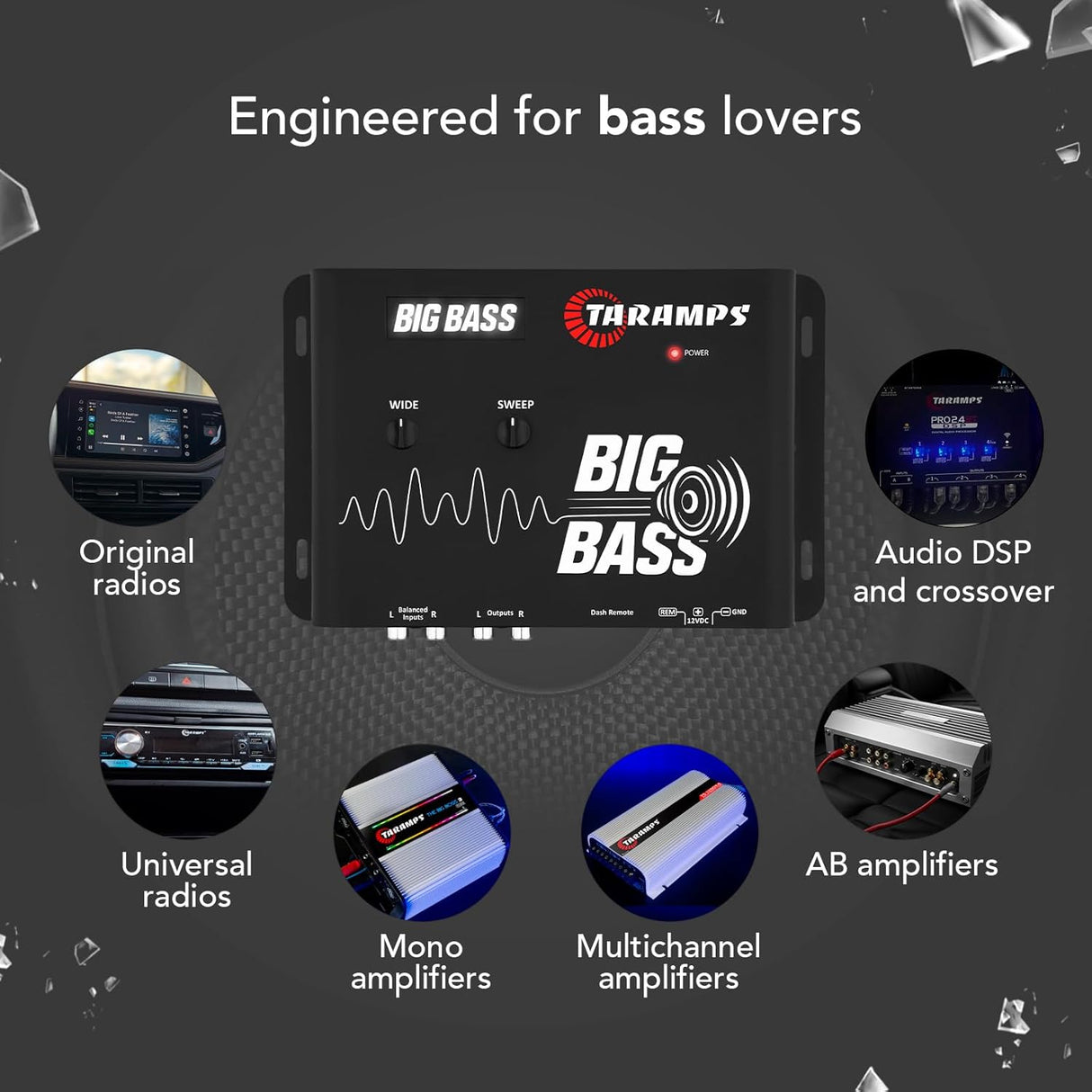 Taramps Big Bass - Bass Restoration Processor Taramps USA