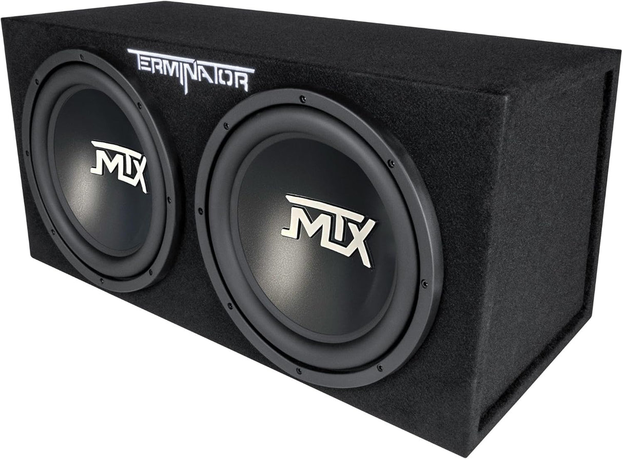 MTX TNE212D Dual 12in Sealed Enclosure (No Amplifier) MTX